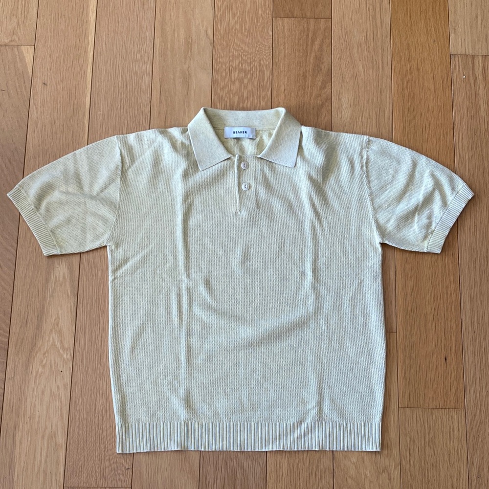 Beaker (Korea) Light Yellow Polo Shirt